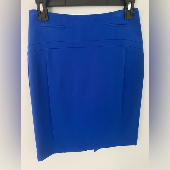 Express Blue Pencil Skirt - Picture 6 of 6